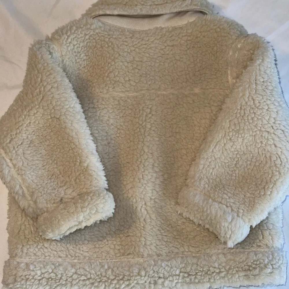 Carter's Cream Sherpa Jacket - Picture 7 of 9